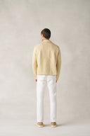 Jurata Jacket in Chamois Yellow Leather