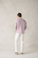 Jurata Jacket in Dusty Rose Leather