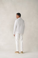 Jurata Jacket in Snow White Leather