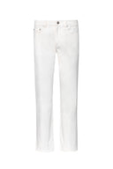 Poznan Jeans in Snow White Cotton