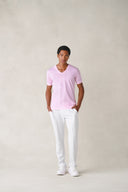Palau Pants in Snow White Cotton