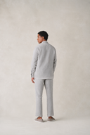 Jaipur Jacket in Stone Grey Linen