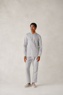Jaipur Jacket in Stone Grey Linen