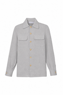 Jaipur Jacket in Stone Grey Linen