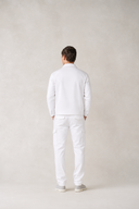 Pienzo Pants in Snow White Cotton