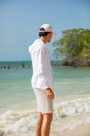 Pompano Shorts in Desert Sand Beige Linen