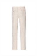 Pantalon Porto en lin beige sable du désert