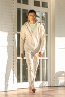 Poland Pants in Beige Desert Sand Beige Cotton