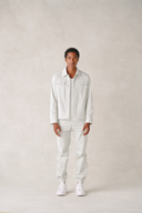 Paros Pants in Sea Salt Mint Cotton
