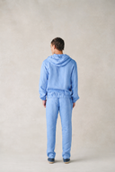 Pretoria Pants in Aegean Blue Linen